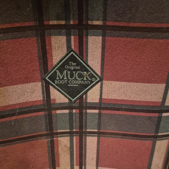 Muck Plaid Rain Boots - Picture 2 of 6